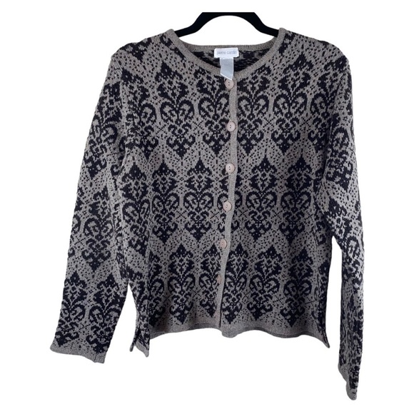 Vintage Women’s Pierre Cardin Lambswool & Cotton Blend Cardigan Sweater - Picture 1 of 5